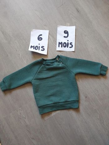 Pull 6/9mois garçon