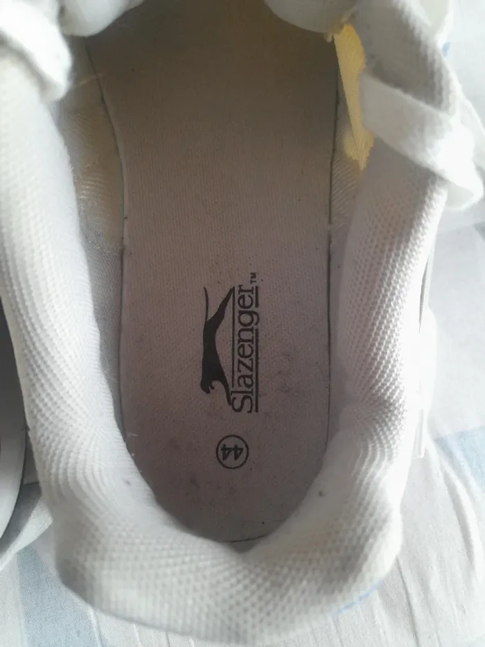 Baskets homme multicolores à lacets – Slazenger blanc chine 44 - photo numéro 7