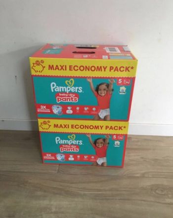 172 couches Pampers baby dry pants taille 5