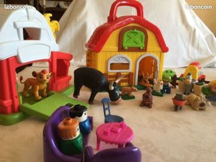 LOT de jouets Ferme, animaux, divers
