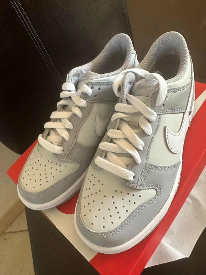 Nike dunk low 36 gris - photo numéro 2