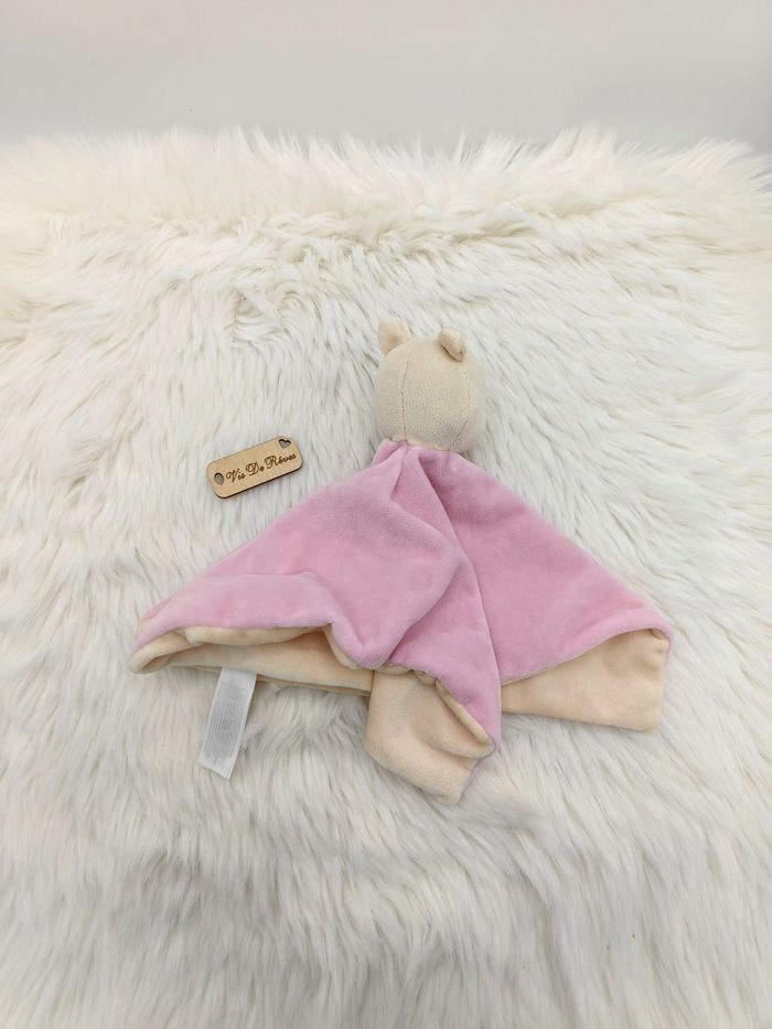 Doudou plat carré Winnie L'ourson Rosedoud - photo numéro 4