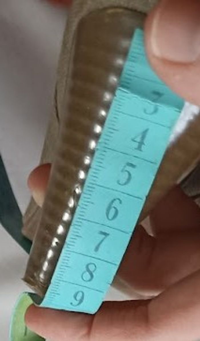 Bottines Tissu Beige & Tressage Cuir Marron - Talon Stable - T.36 - photo numéro 5