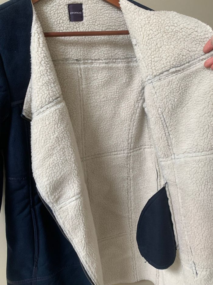 Manteau bleu Promod - photo numéro 4