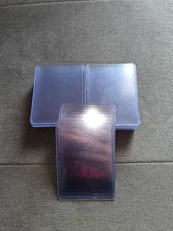 50 protections top loader pour cartes tcg Pokémon one piece magic
