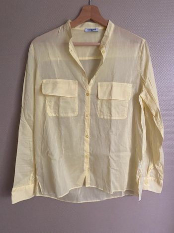 Chemise jaune cacharel