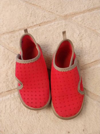 Chausson rose fille energetics taille 27