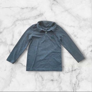 Polo manches longues taille 4 5 ans