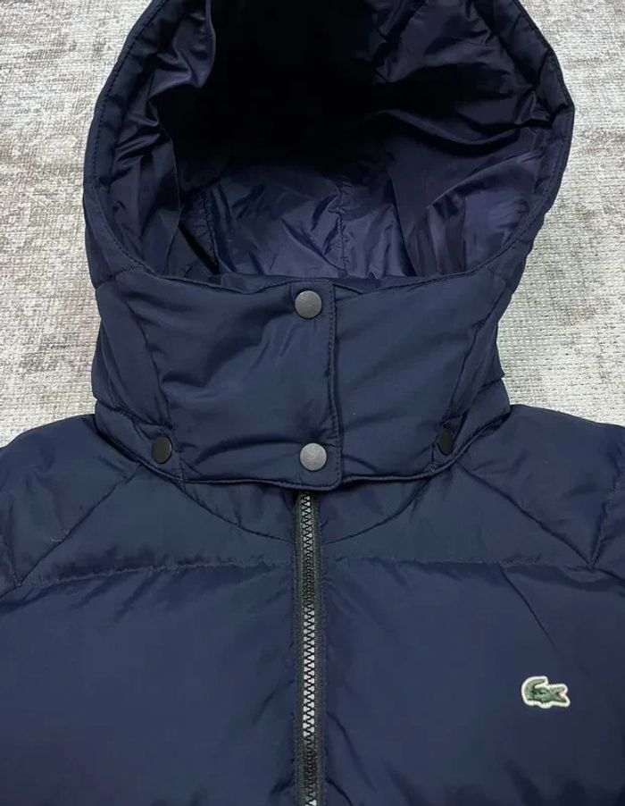 Doudoune chaude d'hiver skie lacoste bleu marine taille S 666D - photo numéro 4