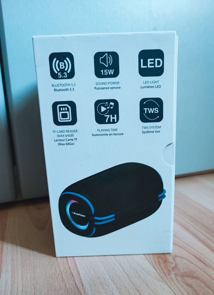 Enceinte portable LED bluetooth - Blaupunkt - photo numéro 2