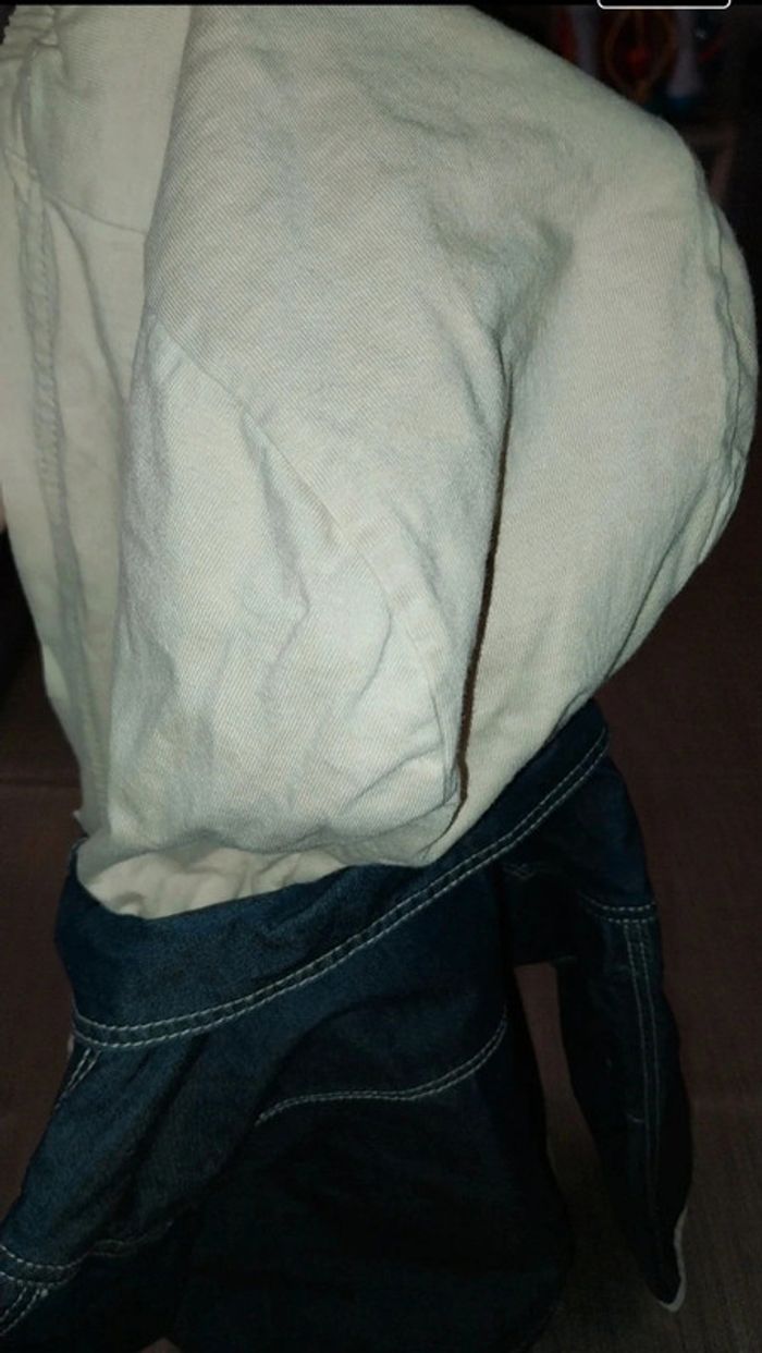 Veste / trench / blouson en jean Neuf by Burberry mixte 12 mois - photo numéro 14