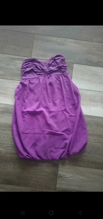 Robe bustier violette - Jennyfer - taille S