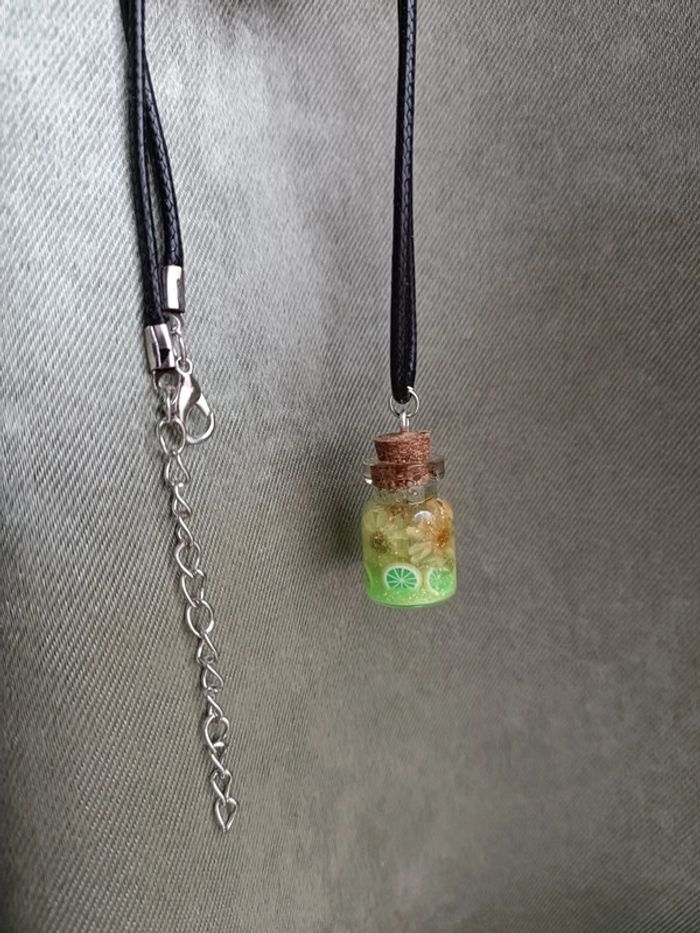 Ensemble Pendentif bouteille lumineux - photo numéro 5