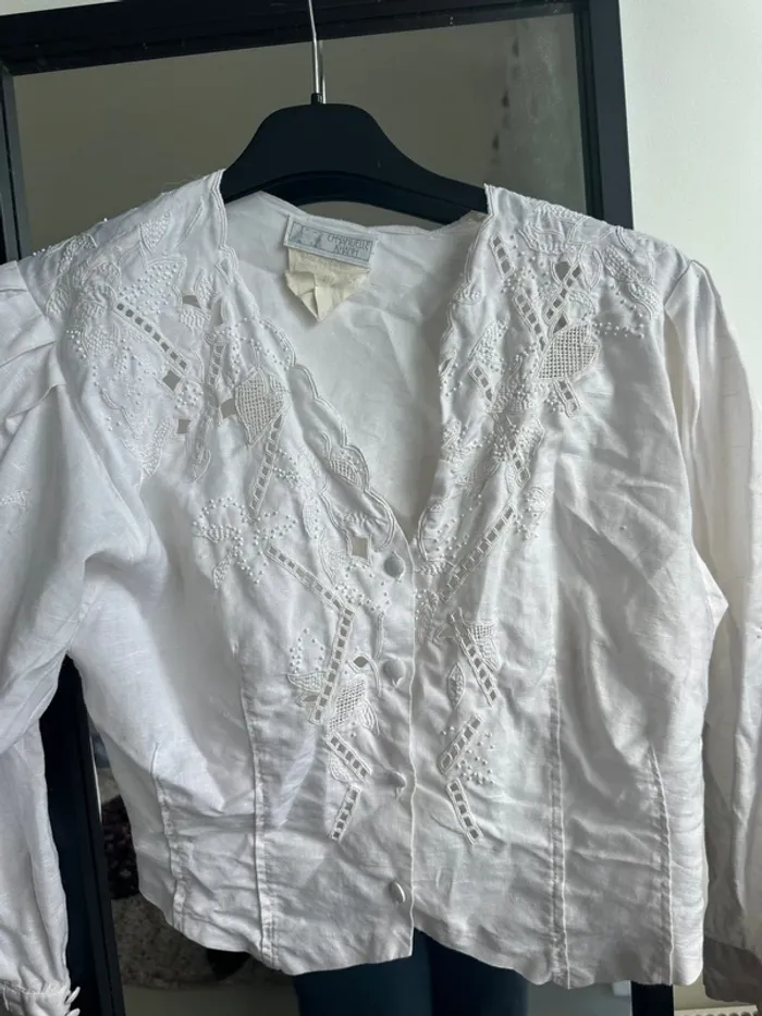 Blouse manches bouffantes - photo numéro 2