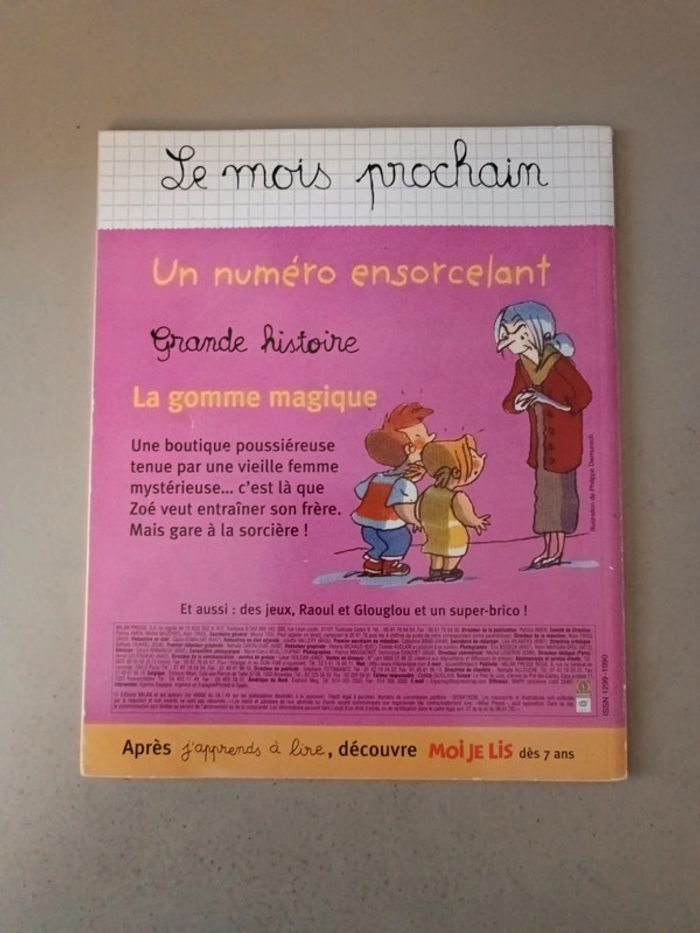 J'apprends à lire amis pour la vie octobre 2003 - photo numéro 2