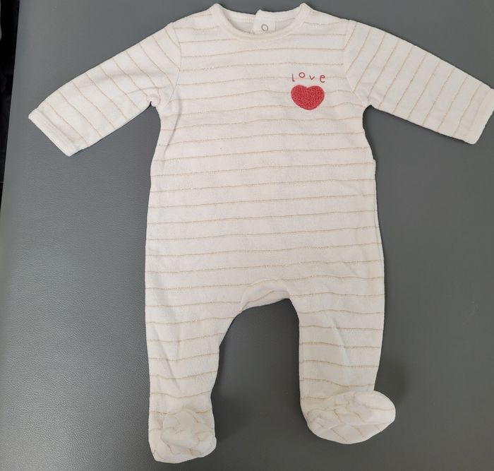 Lot 3 pyjamas 3mois fille - photo numéro 2