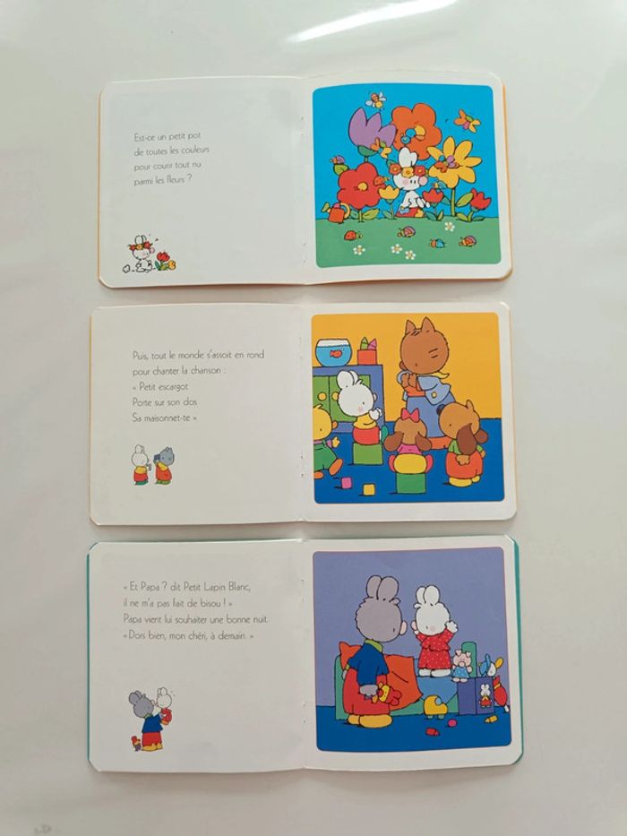Lot de 3 livres Petit Lapin Blanc - photo numéro 3