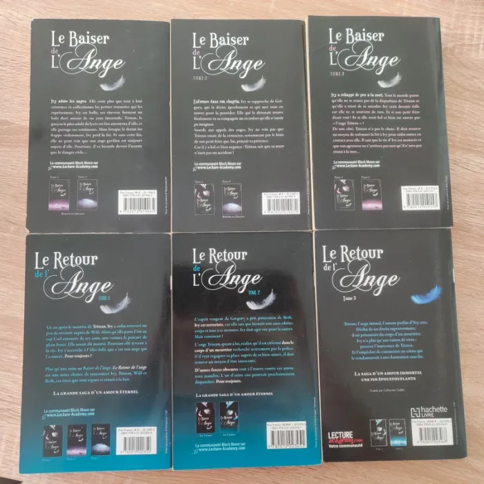 Lot livre baiser et retour de l'ange - photo numéro 2