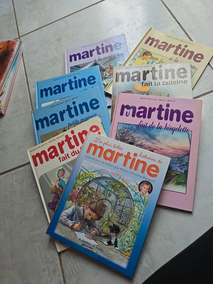 Lot 8  livre Martine  #orianabllivre