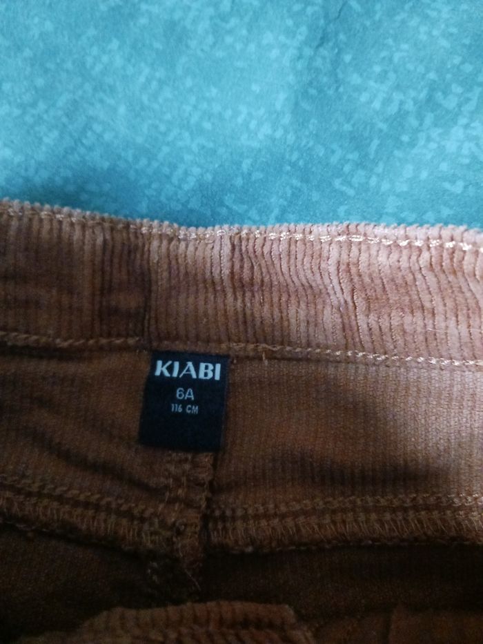 Pantalon marron velours - photo numéro 3
