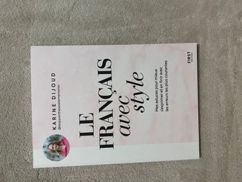 Livre – Le français avec style – Karine Dijoud