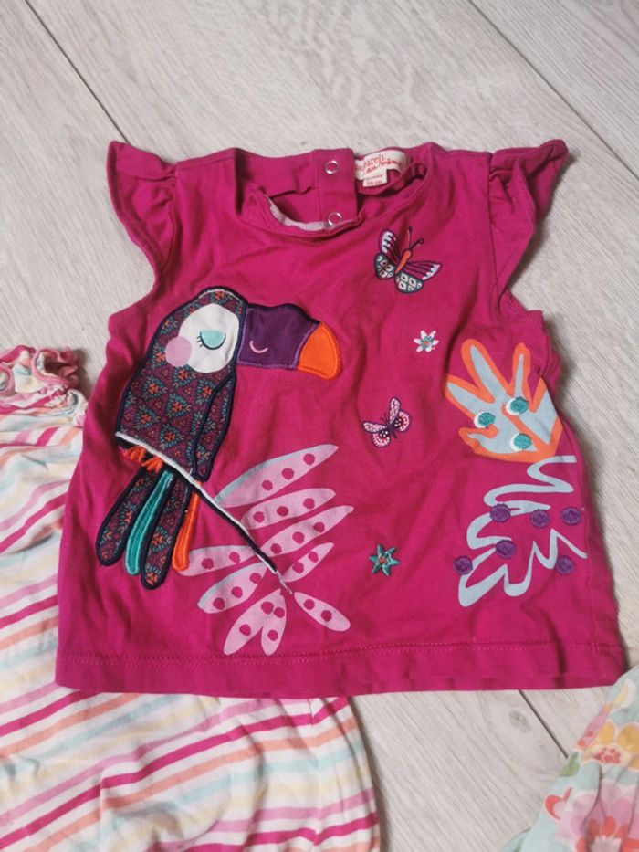 Lot 3 hauts été 6 mois - photo numéro 5