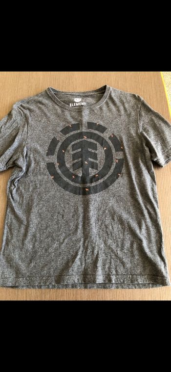 Tee shirt manches courtes garçon element 14 ans