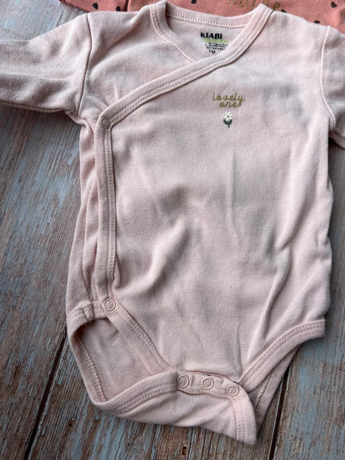 Lot de 3 bodies ML 3 mois - photo numéro 3