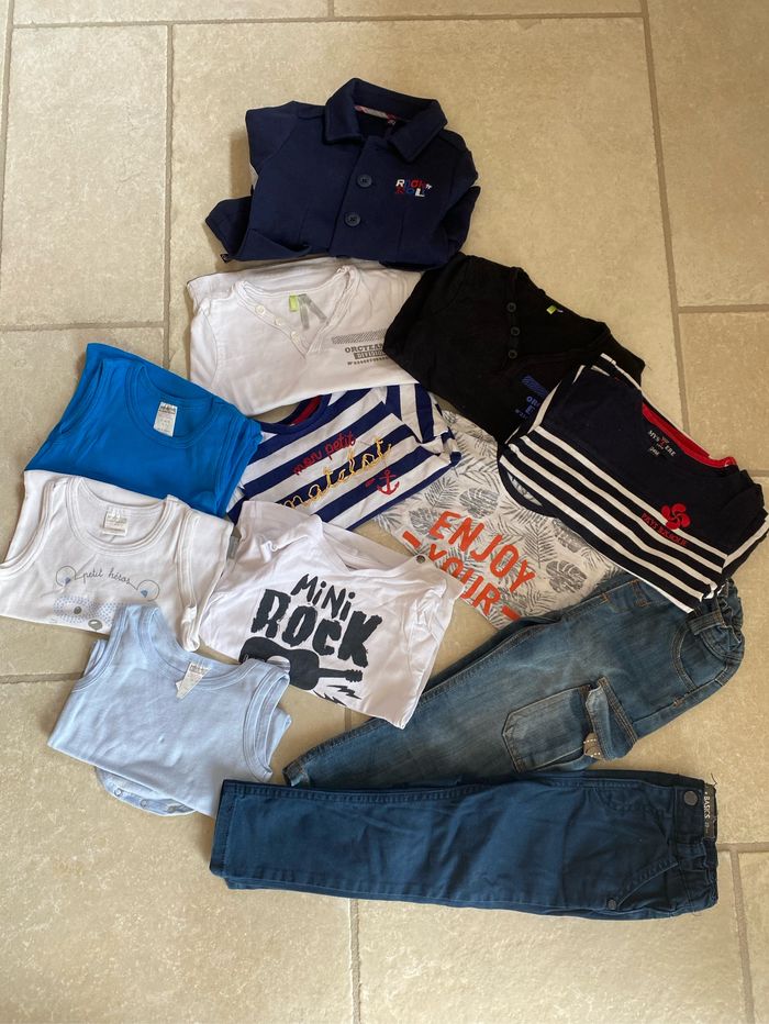 Lot vêtements 23-24 mois 2 ans