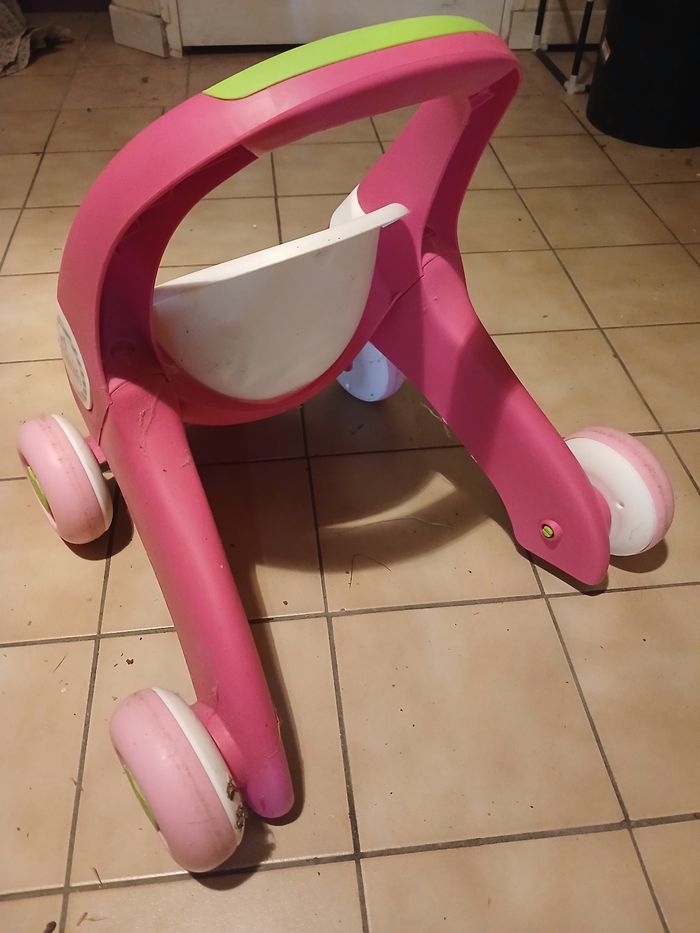 Trotteur poussette smoby - photo numéro 3