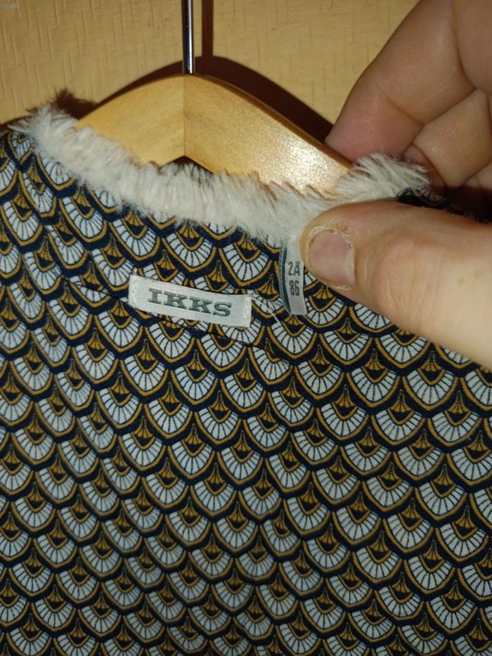 Petit gilet fourré de marche Ikks - photo numéro 3