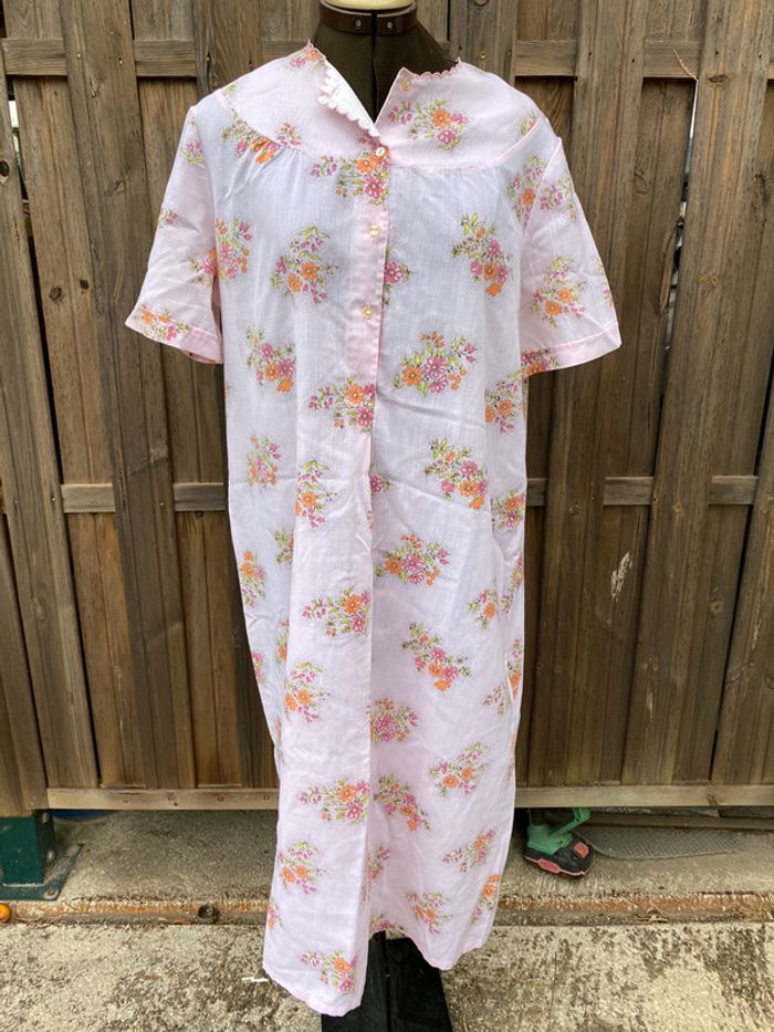 Chemise de nuit fleurie