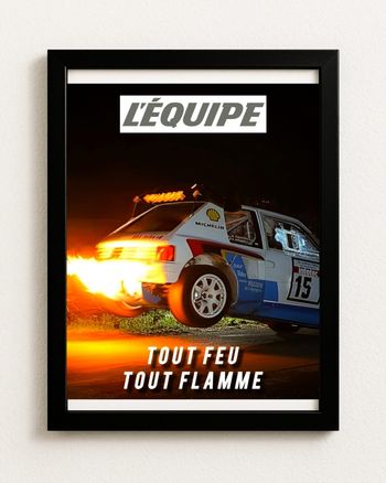 Affiche /poster encadrée neuf