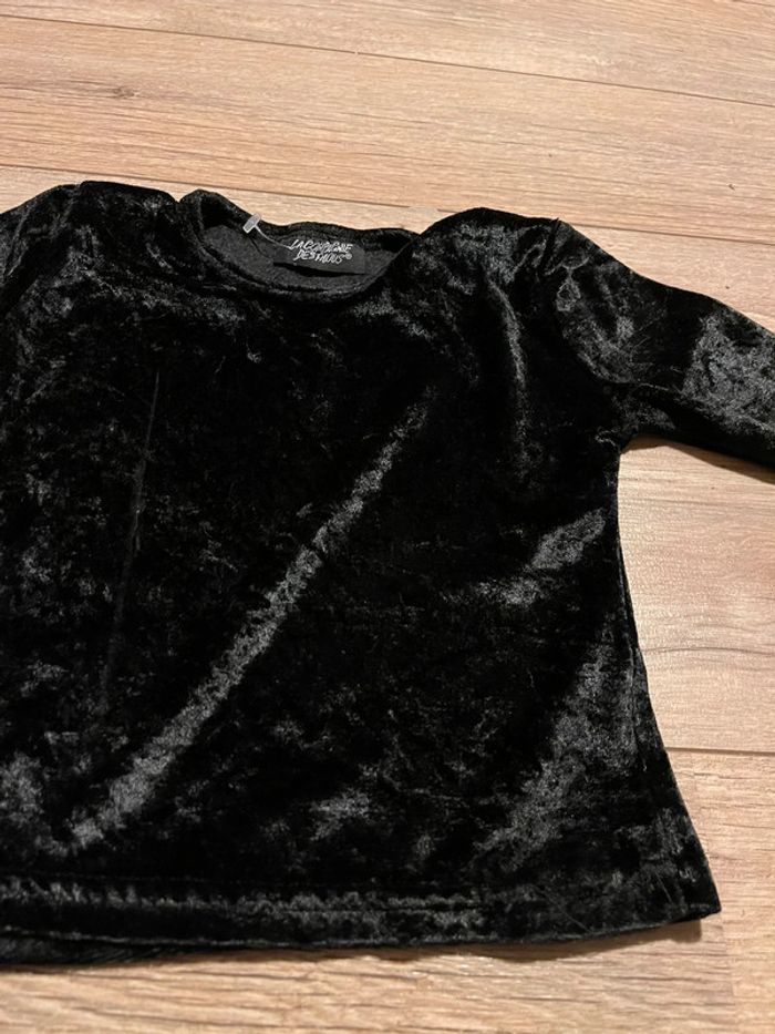 Tee-shirt noir 18 mois - photo numéro 2