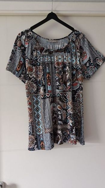 Blouse femme manches courtes