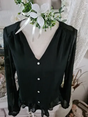 Jolie blouse noire Pimkie Taille 36