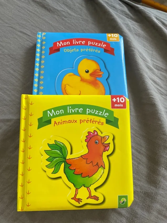Lot mon livre puzzle