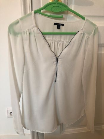 Blouse chemisier blanc 36