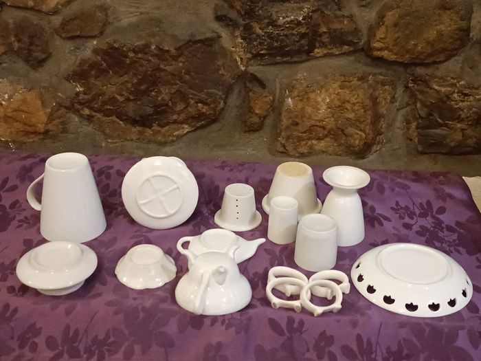 Lot porcelaine blanche - photo numéro 9