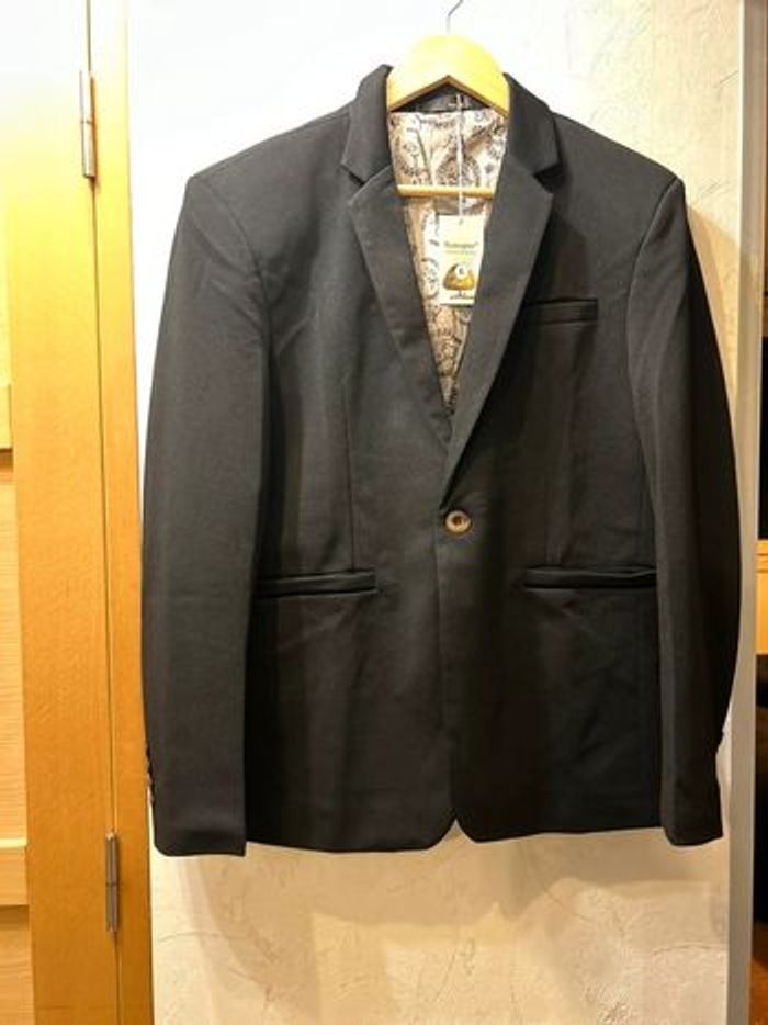 Veste blaser costume neuve noire - photo numéro 2