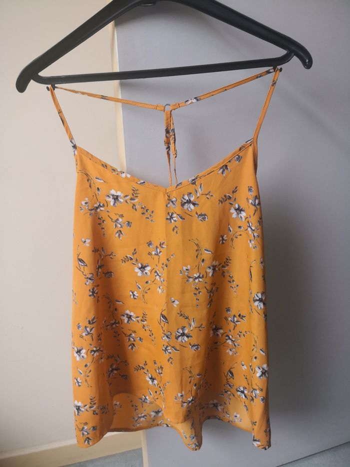 Debardeur jaune