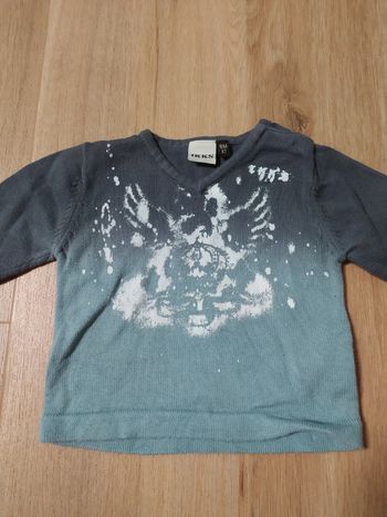 Pull col en V IKKS 6 mois