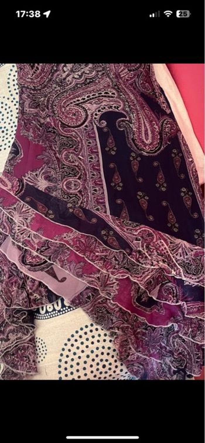 Robe stylé en soie - photo numéro 3