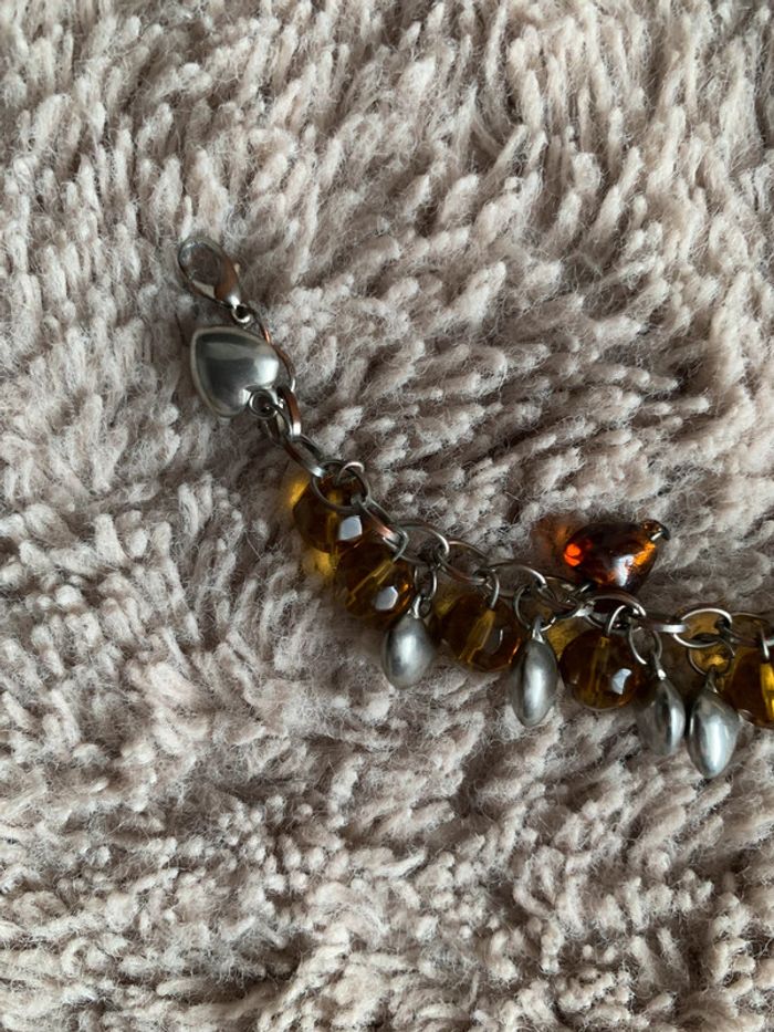 Bracelet fantaisie à cœurs - photo numéro 3