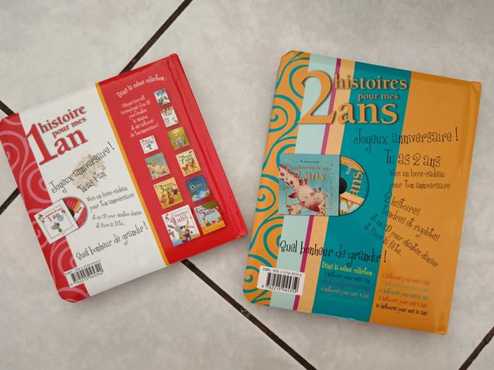 Lot de 2 livres pour anniversaire - photo numéro 3