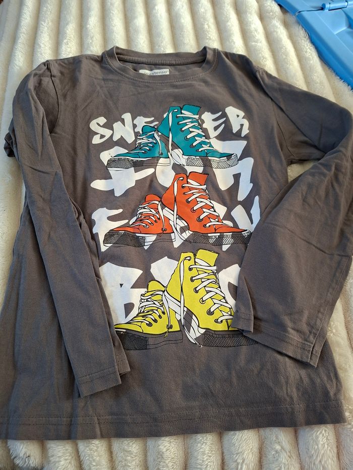 Lot de 6 tee shirts manches longues 12 ans - photo numéro 7