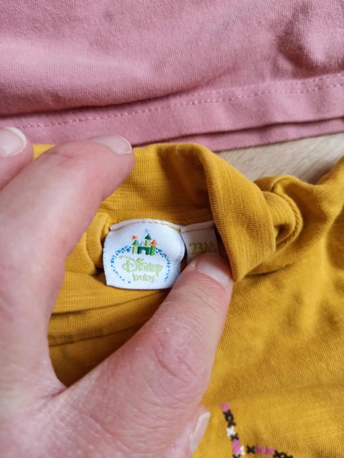 Lot t-shirt manche longue col roulé - photo numéro 4