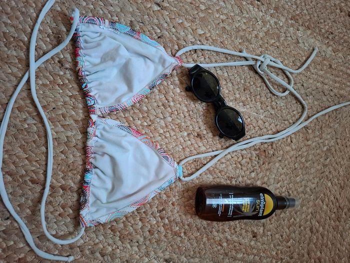 Haut de maillot de bain ajustable taille unique - photo numéro 4