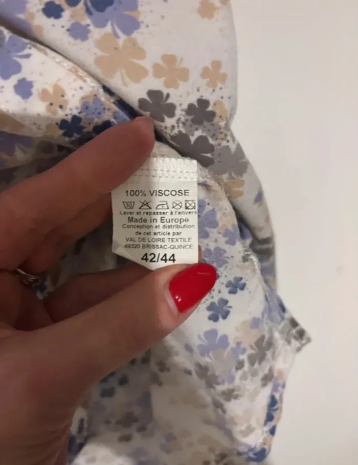 Chemisier fleuri Pom Cajou  – Taille 42/44 - photo numéro 5