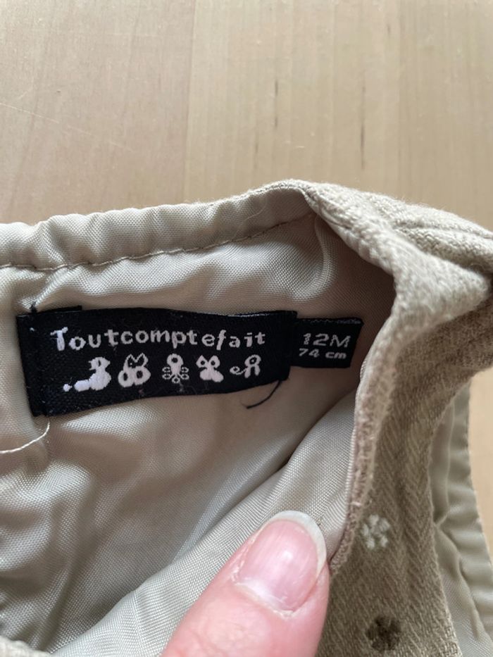 Lot de 5 robes filles 12 mois mi saison - photo numéro 7